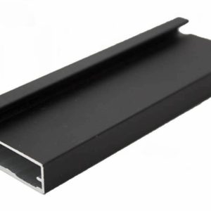 پروفیل شاخه ای درب کمد و کابینت شیشه ای